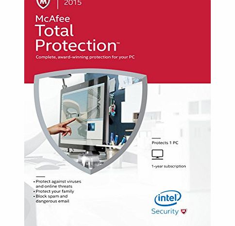 McAfee Total Protection 2015 - 1 PC [Download]